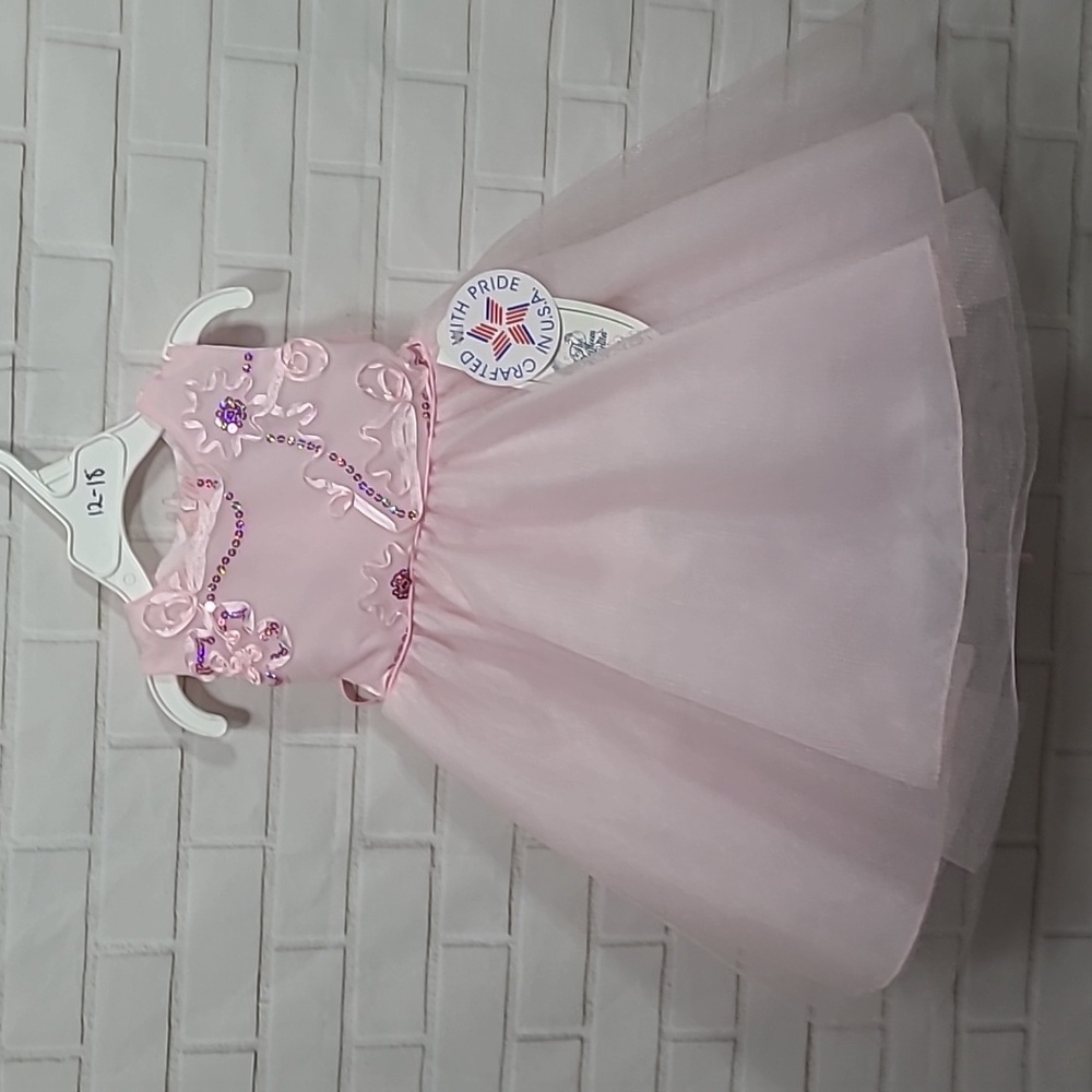 NWT Infant girls Sweet Pea and Lilli pink dress